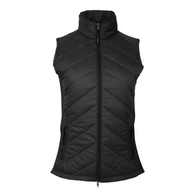 Dapplebay Lady Reversible quilted bodywarmer zwart