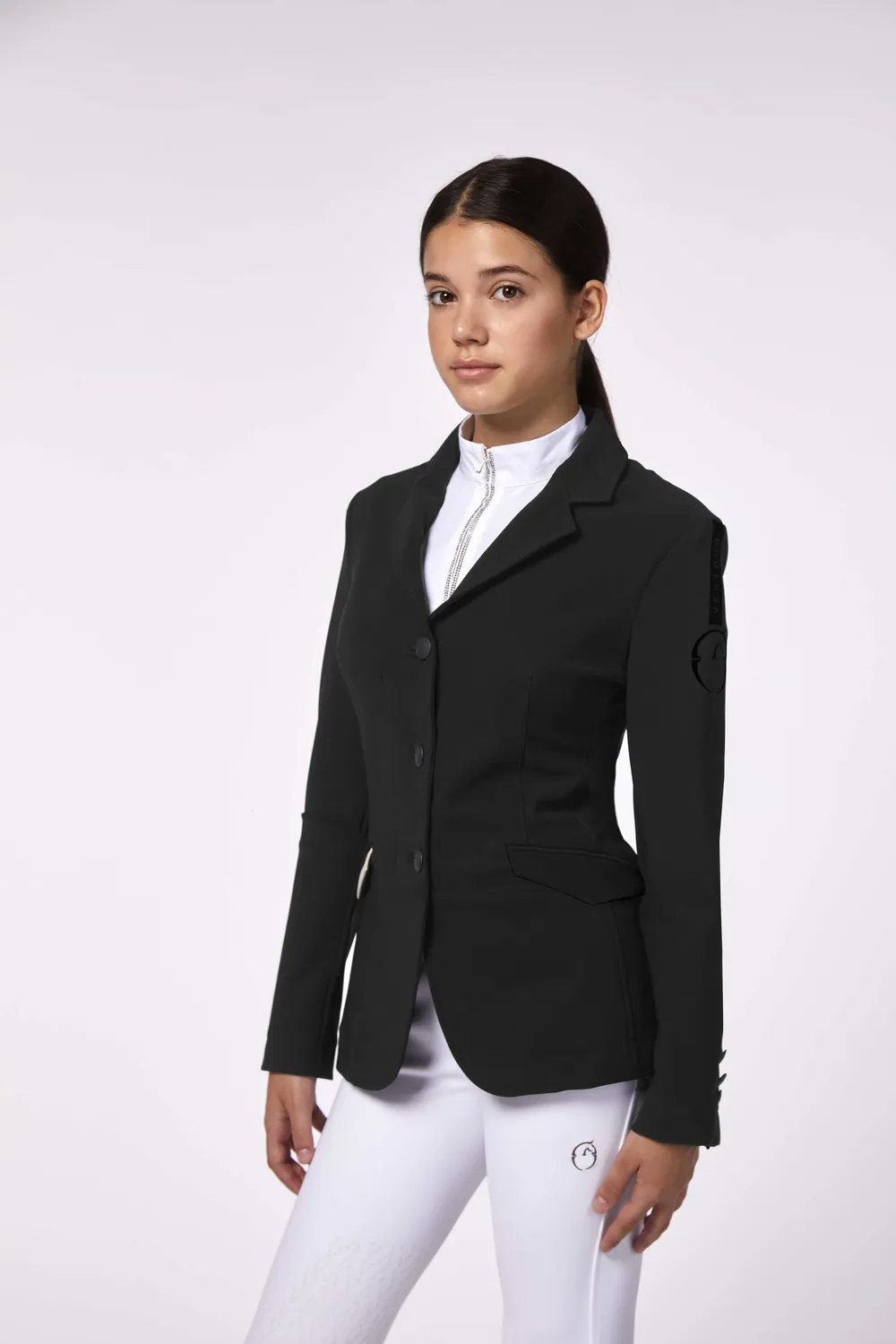 Vestrum Parma meisjes wedstrijdjasje TK blue navy/black