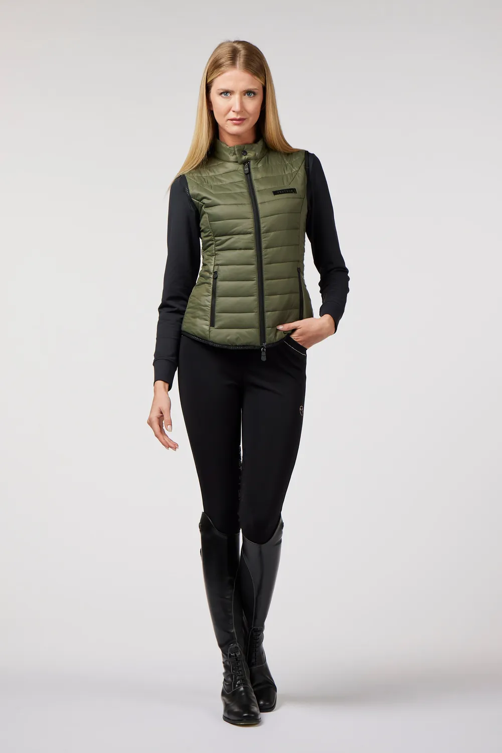 Vestrum Cattolica bodywarmer dames gewatteerd winddicht
