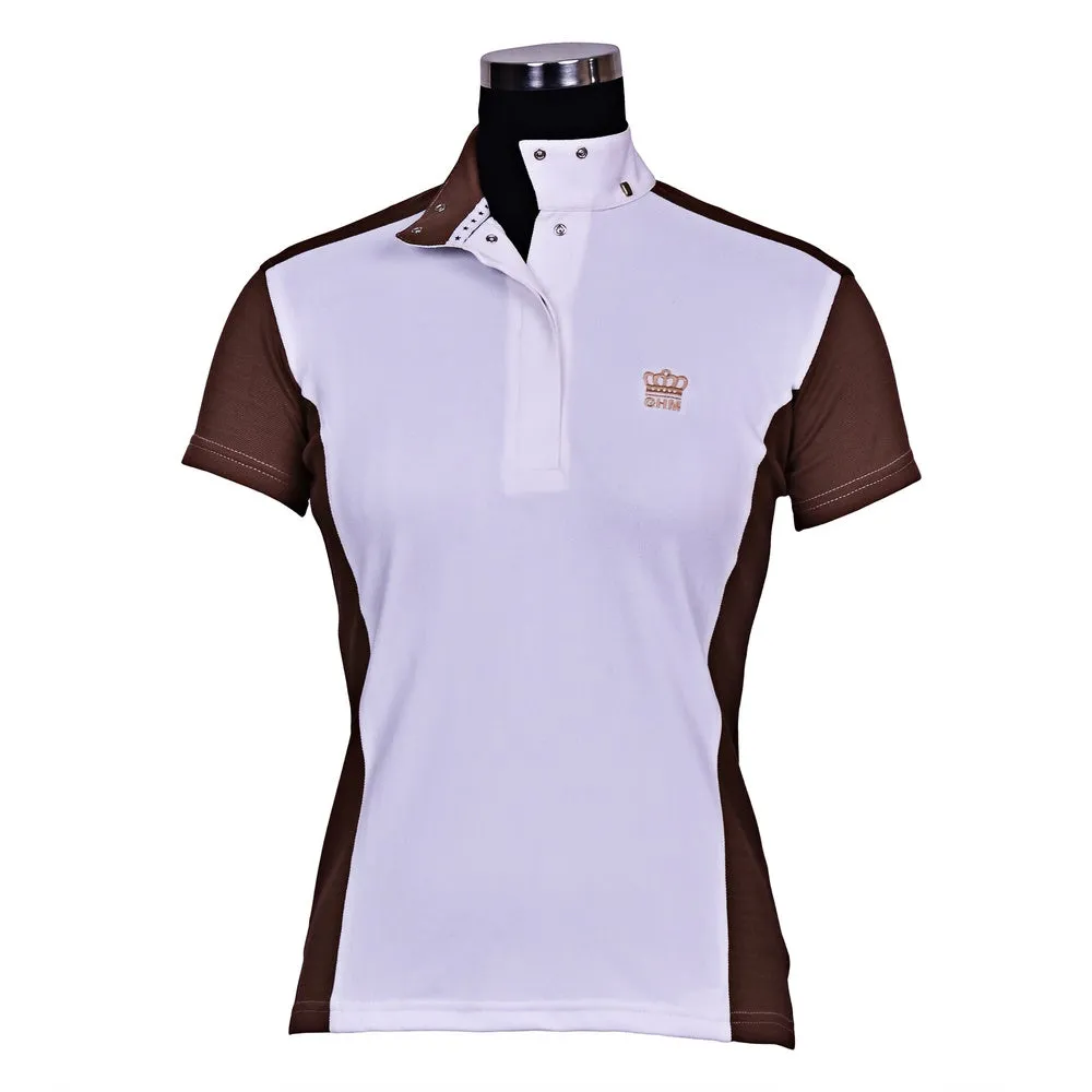 George H Morris Champion wedstrijdshirt wit caribou 34