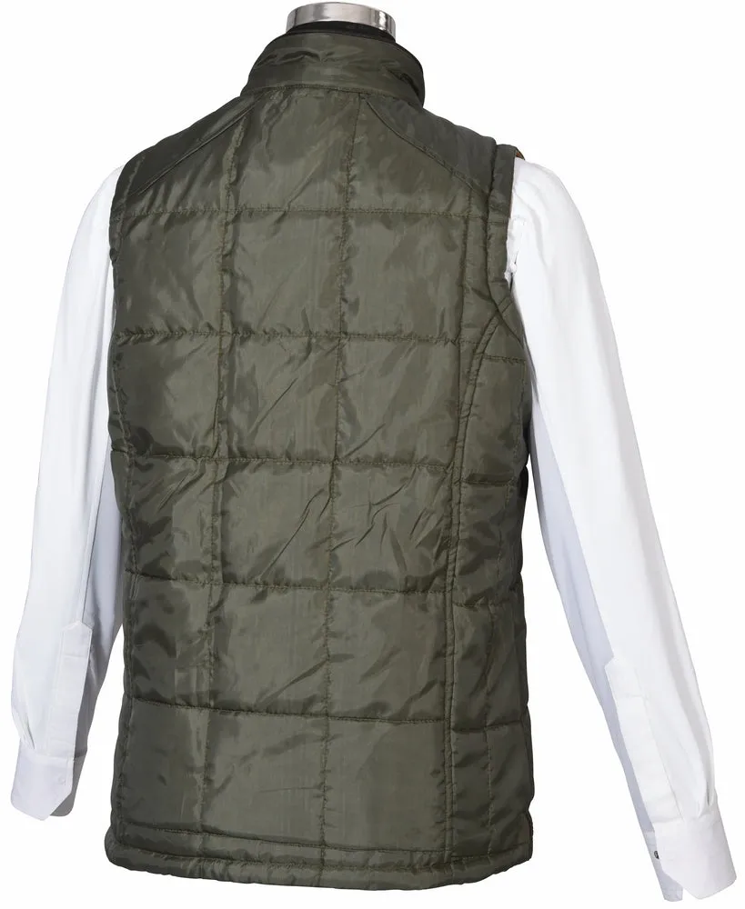 Equine Couture Finley Omkeerbare Bodywarmer Olijf S