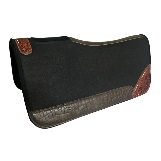 TuffRider Blackwood Heritage viltpad Black 32x32 1 inch