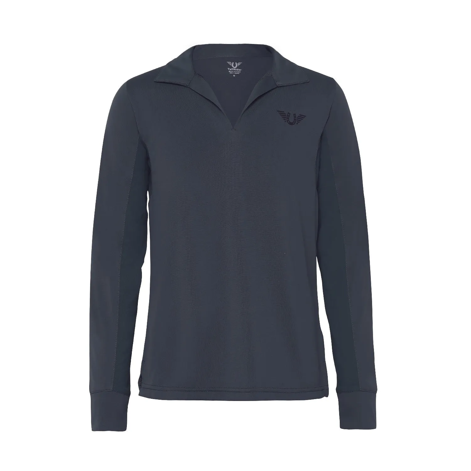 TuffRider Taylor kinder polo lange mouw uv