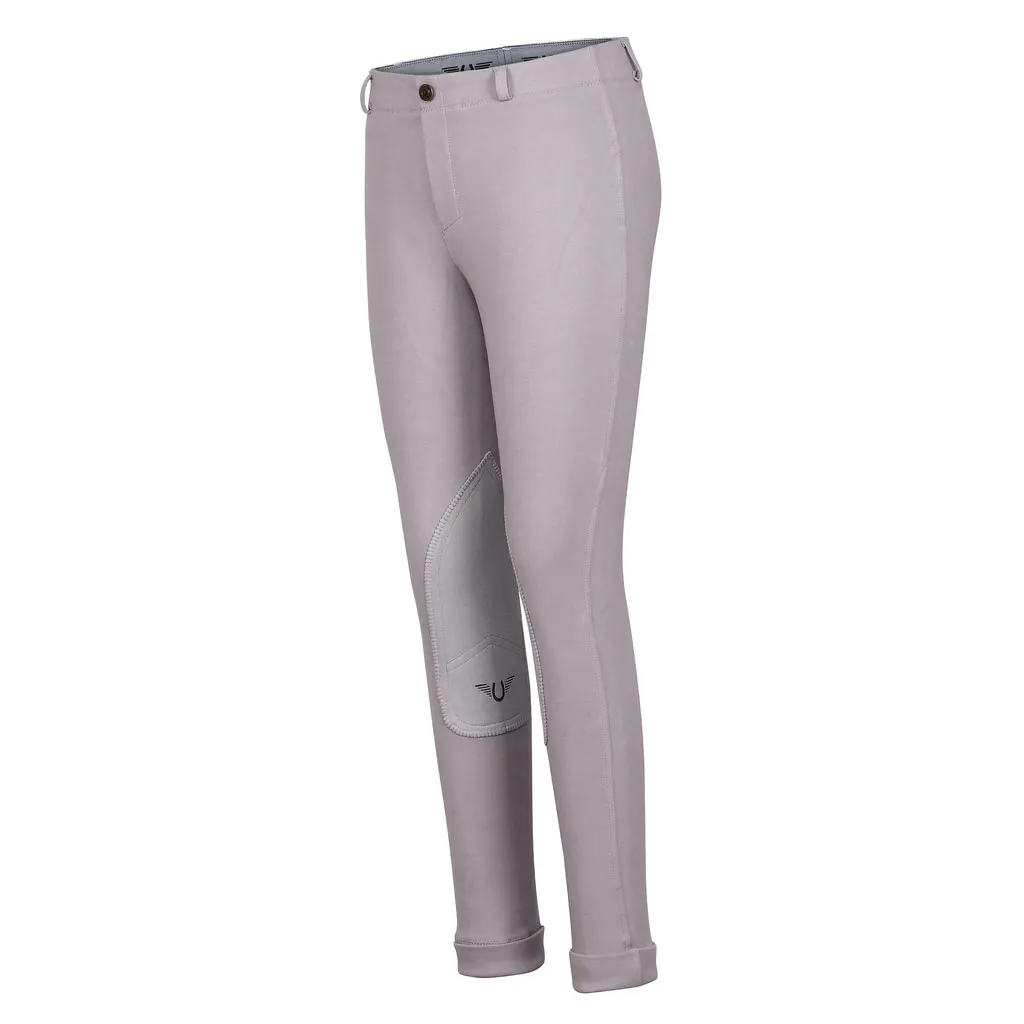 TuffRider Whimsical jodhpur Lilac Gray kinderen grip