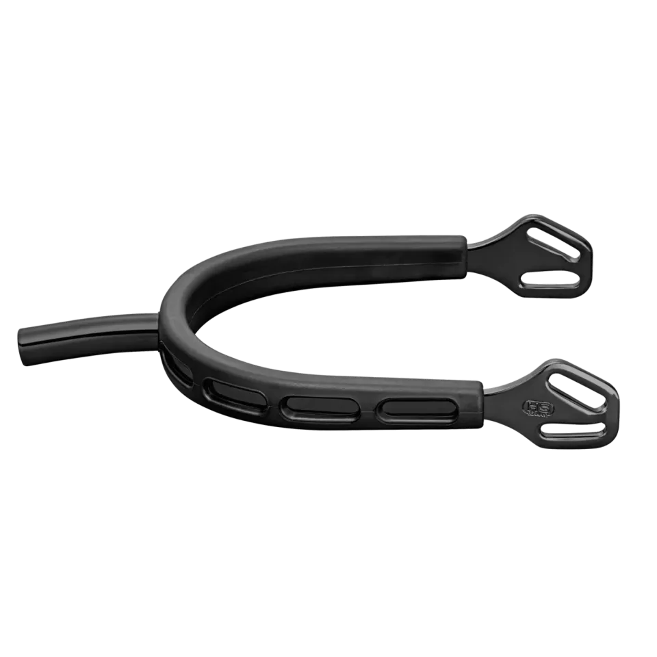 Herm Sprenger Ultra Fit Extra Grip Sporen 35 mm Vlak Zwart