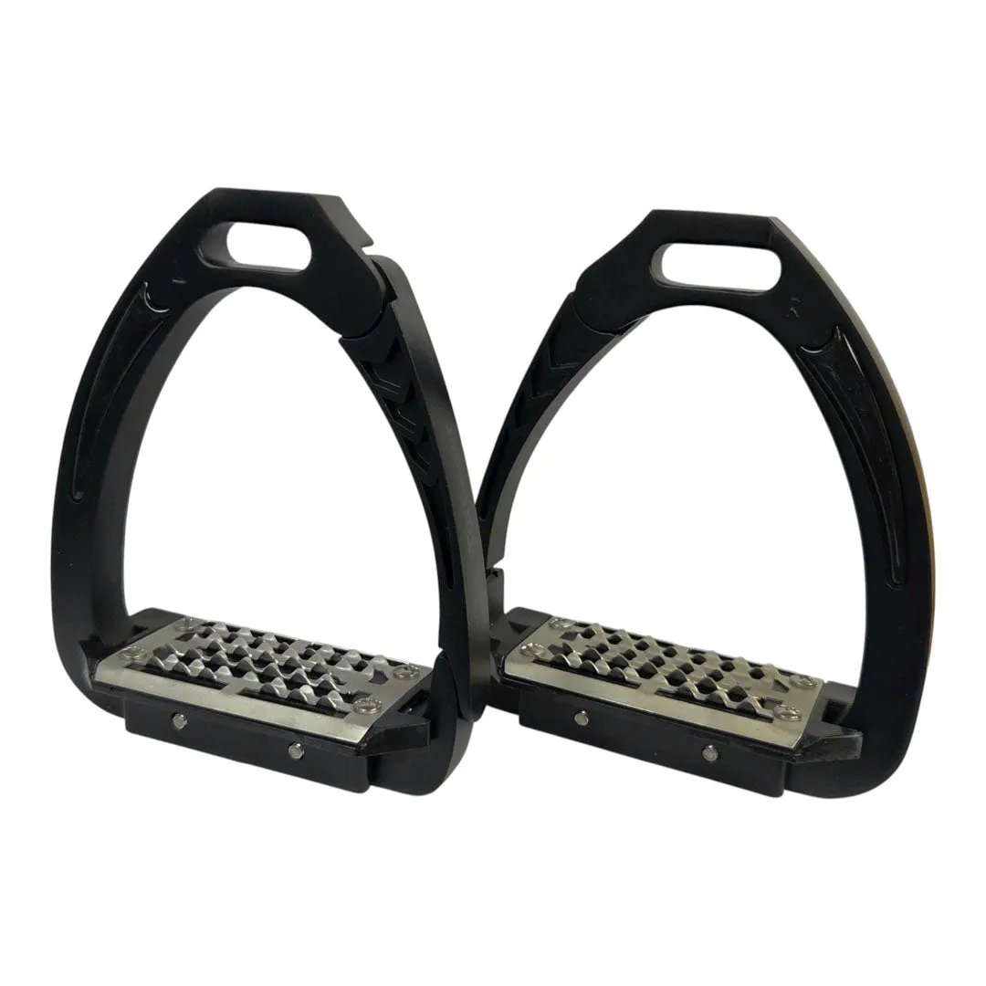TuffRider Elite Tech veiligheidsbeugels 4 inch mat zwart