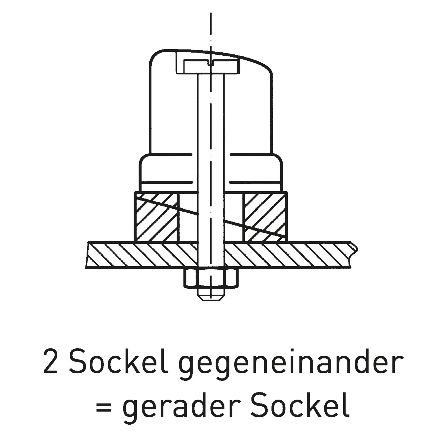 HS Sprenger onderlegwig 15° wig 3-6 mm 29 mm RVS