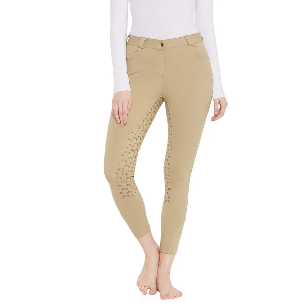 Equine Couture Heather Silicone rijbroek zwart full seat