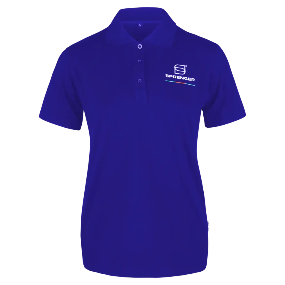 HS Sprenger Signature polo dames blauw maat M
