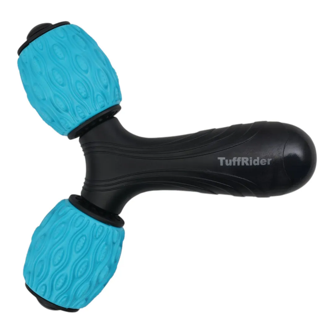 TuffRider Muscle Relief massage roller blauw dual