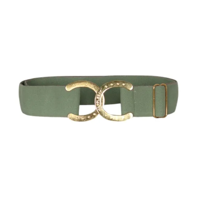 Dapplebay Horse Shoe riem rosemary elastisch hoefijzer