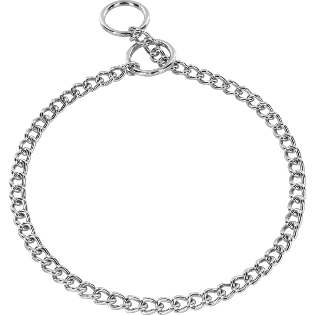 Herm Sprenger Halsketting hond 50cm verchroomd 3,0mm fijn