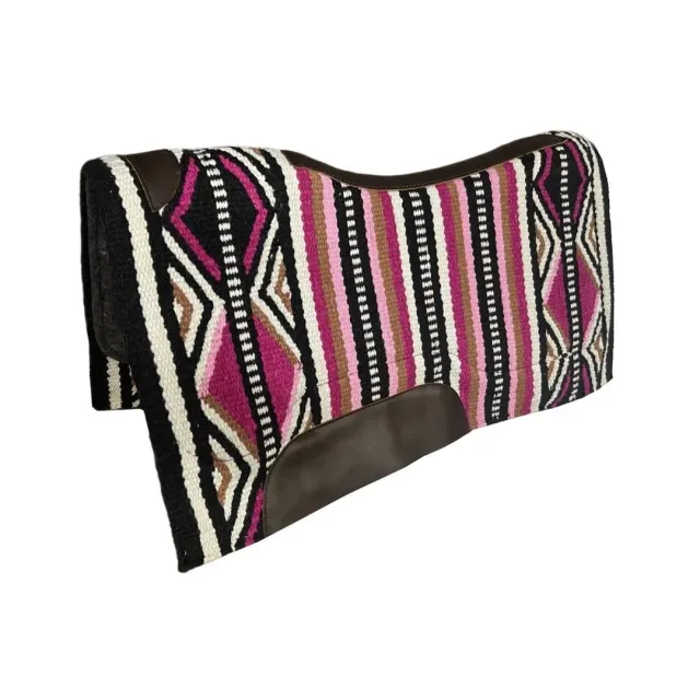 TuffRider Pink Dusk western zadelpad 34x36 wolmix multi