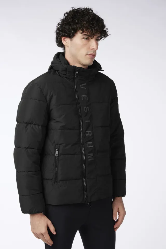 Vestrum Dobbiaco winterjas heren Black dons winddicht