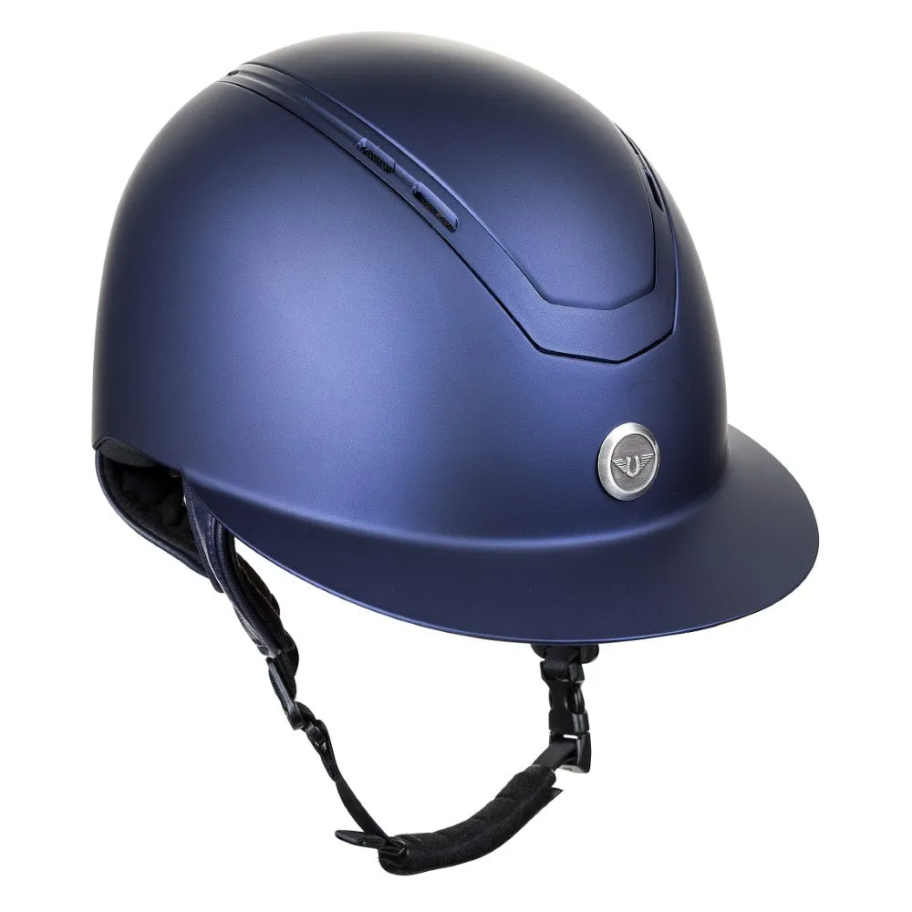 TuffRider Guardian Wide Brim rijhelm Zwart zonneklep