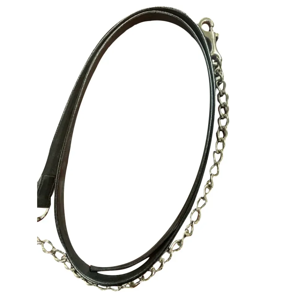 Henri de Rivel Pro lederen lead 6FT Havana ketting