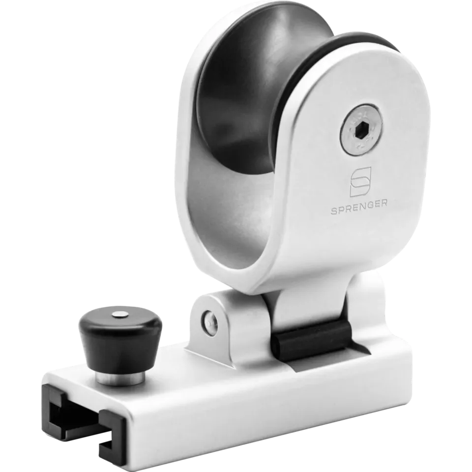 HS Sprenger Genuaslede slider 32x6 mm alu 1 rol zwart