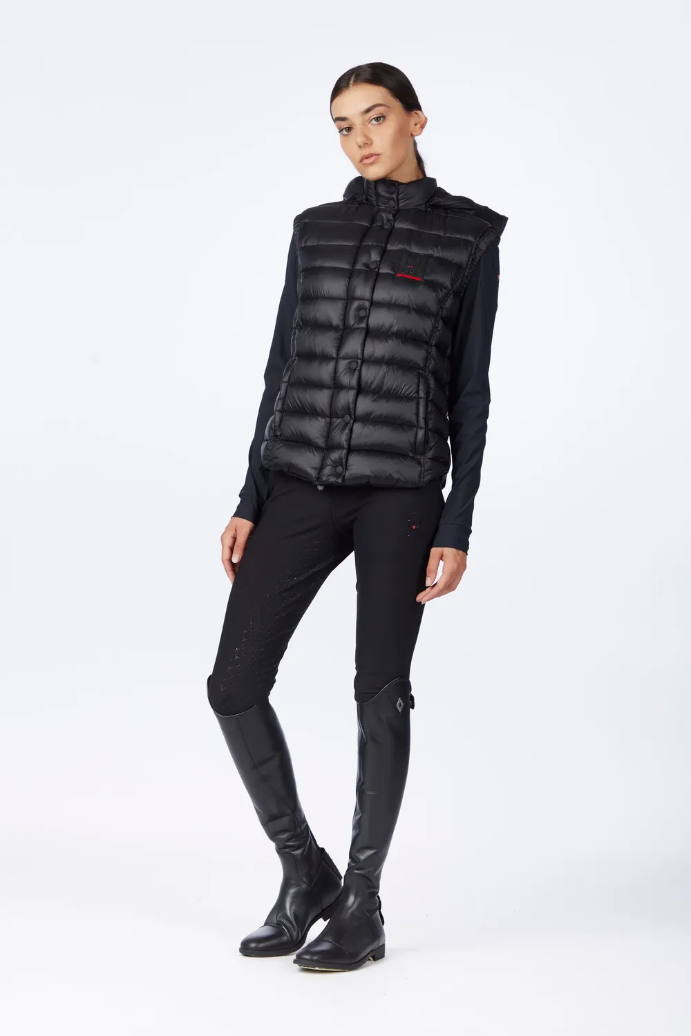 Vestrum Chara bodywarmer dames ruby red winddicht