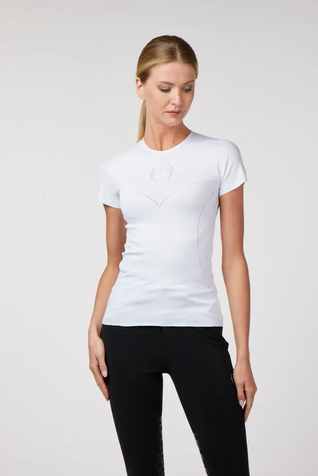 Vestrum Stintino trainingsshirt optical white naadloos