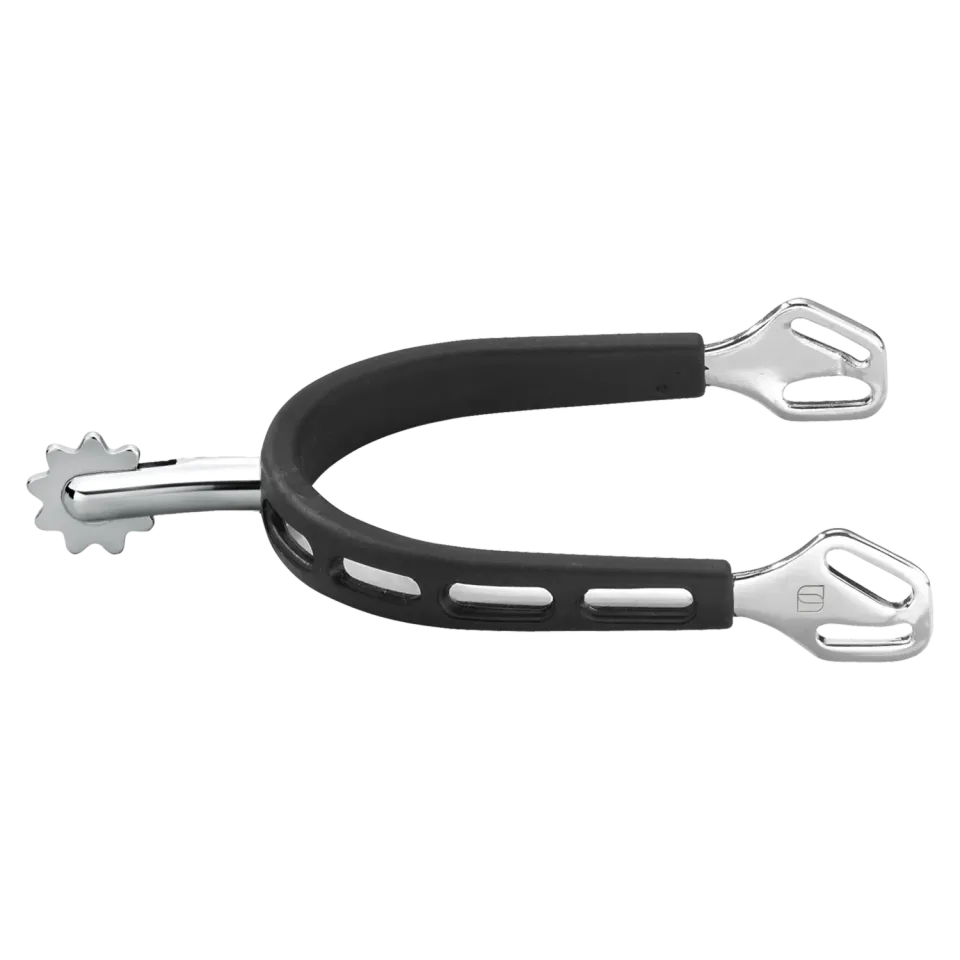 Herm Sprenger ULTRA fit EXTRA GRIP sporen 40 mm RVS met zonnekrans