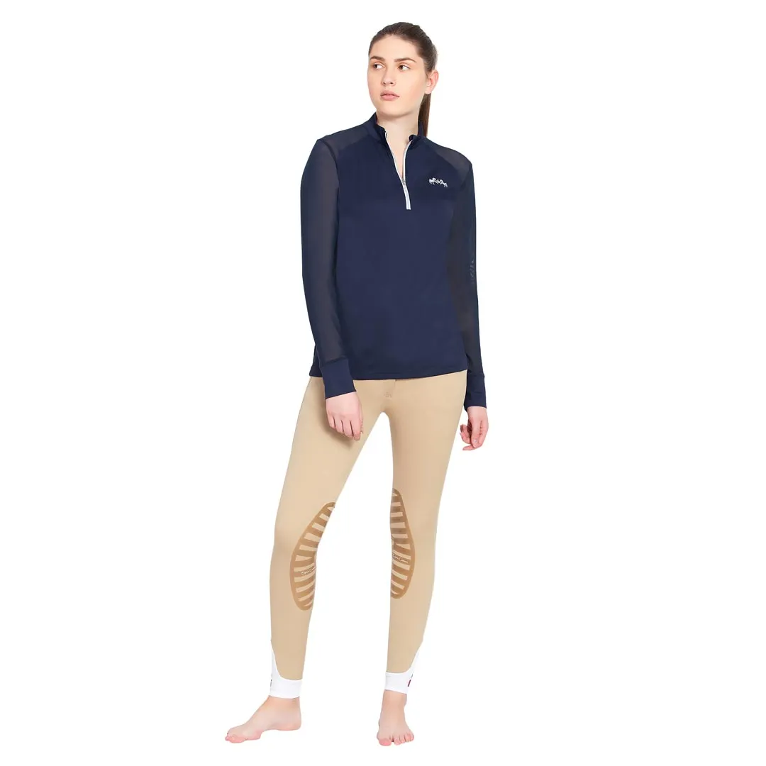 Equine Couture Erna EquiCool rijshirt wit lange mouw