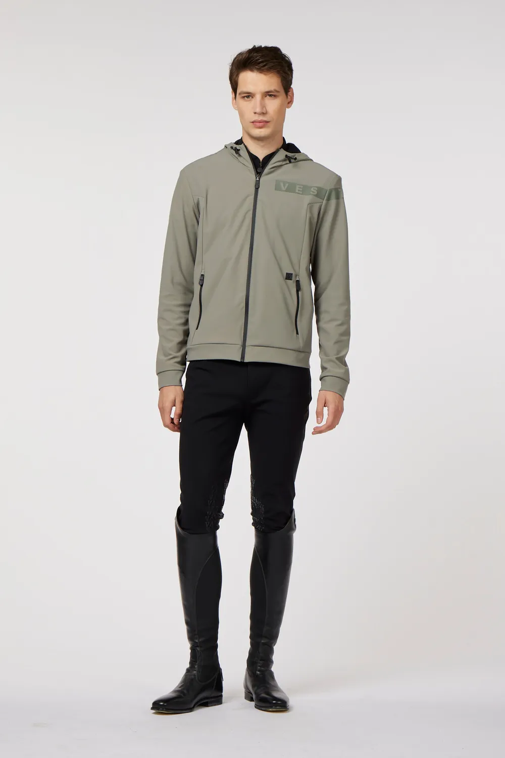 Vestrum Cesenatico softshell jas heren groen waterdicht