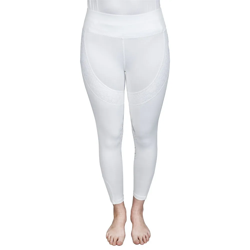 Equine Couture Spicy Girl Chili rijlegging zwart siliconen