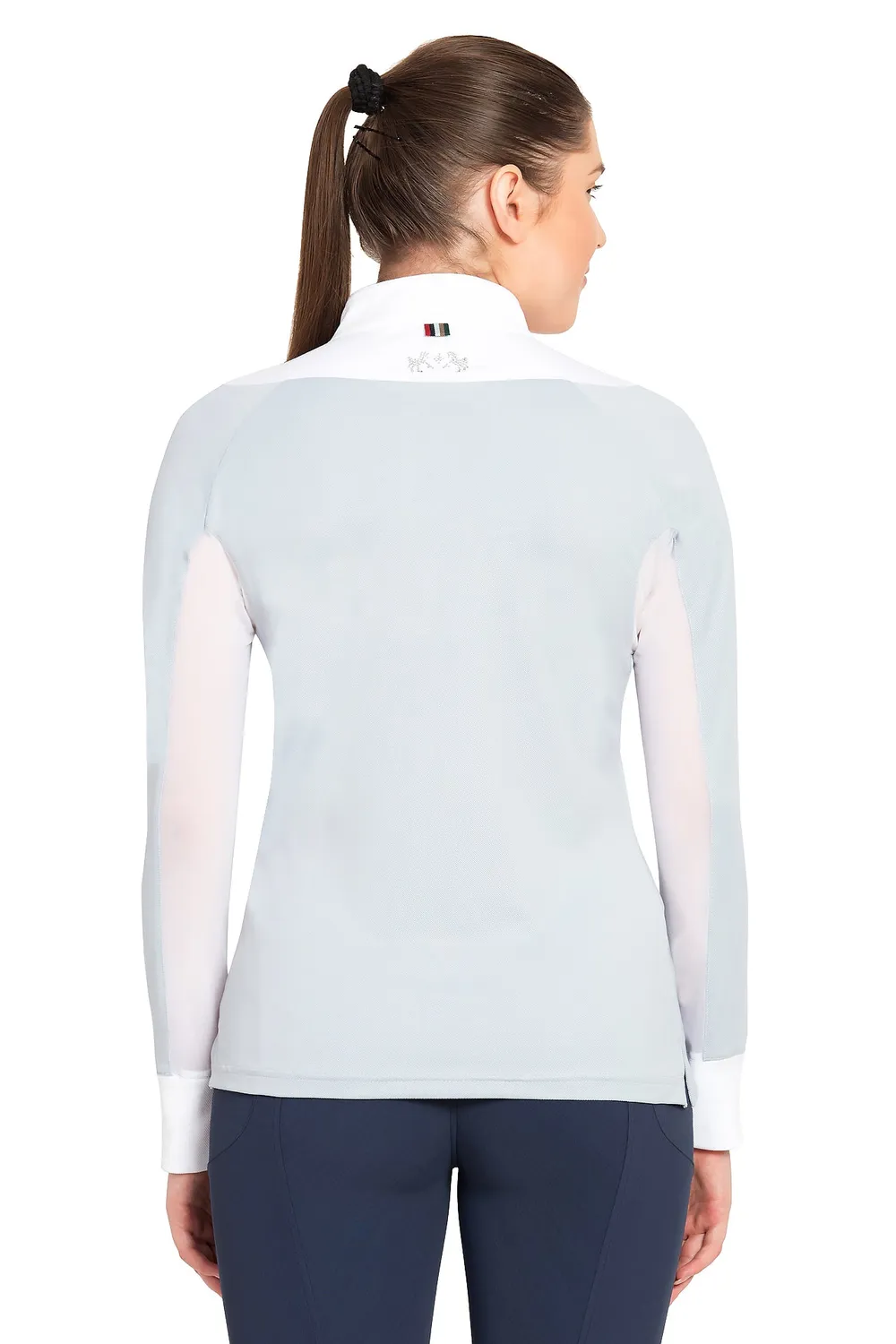 Equine Couture Maggie wedstrijdshirt dames mesh lange mouw