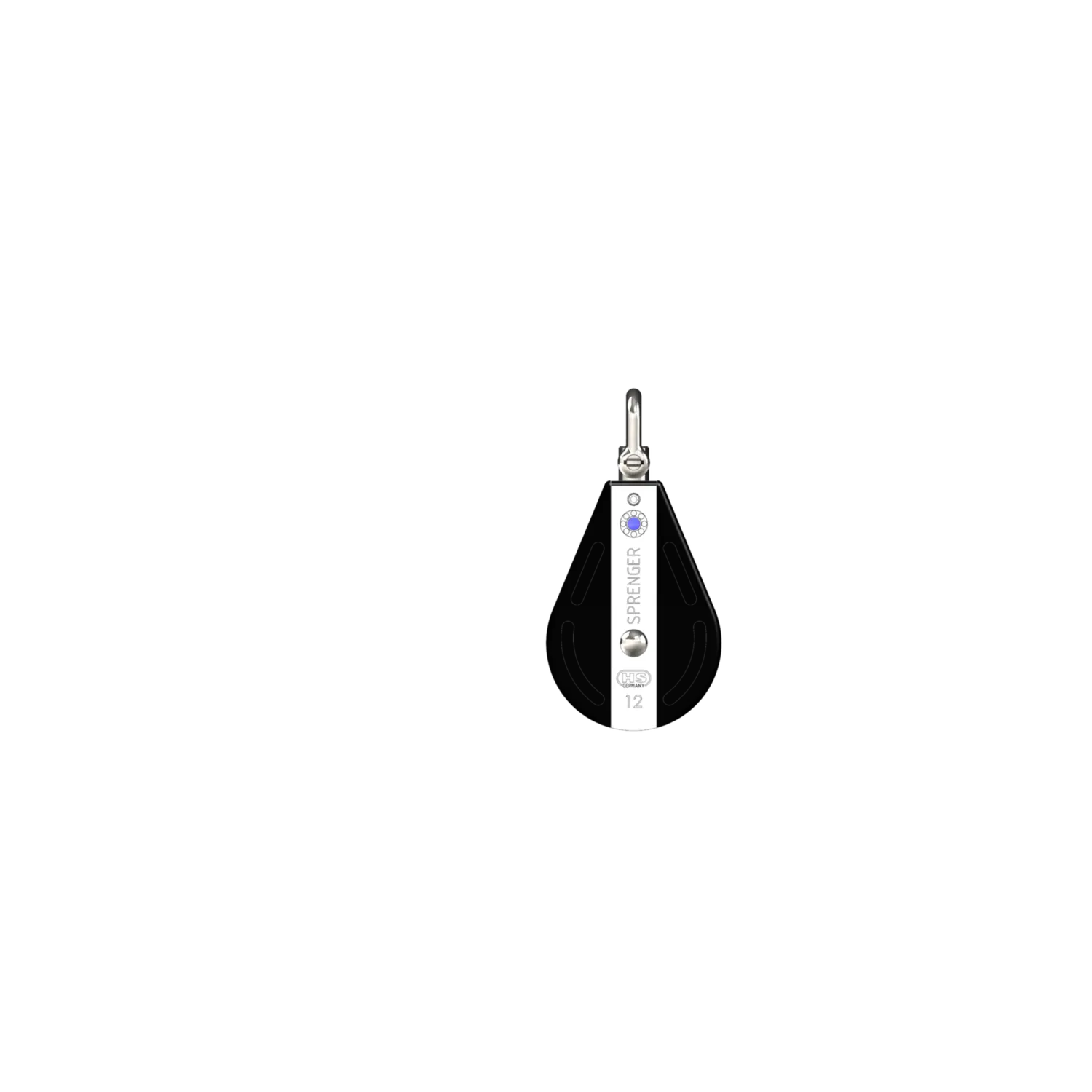 HS Sprenger S-Block Katrolblok 12mm met wartel naaldlager