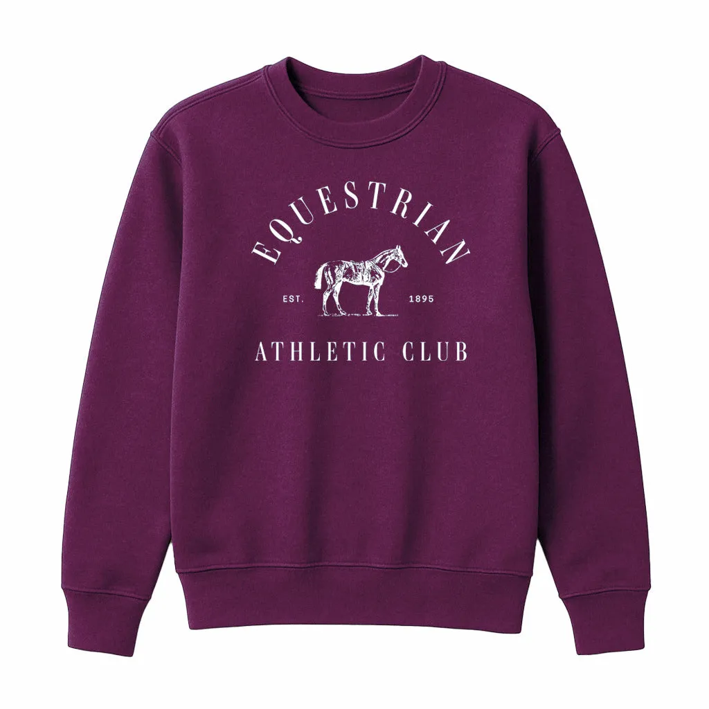 Dapplebay Equestrian Athletic Club sweater kinderen borduursel