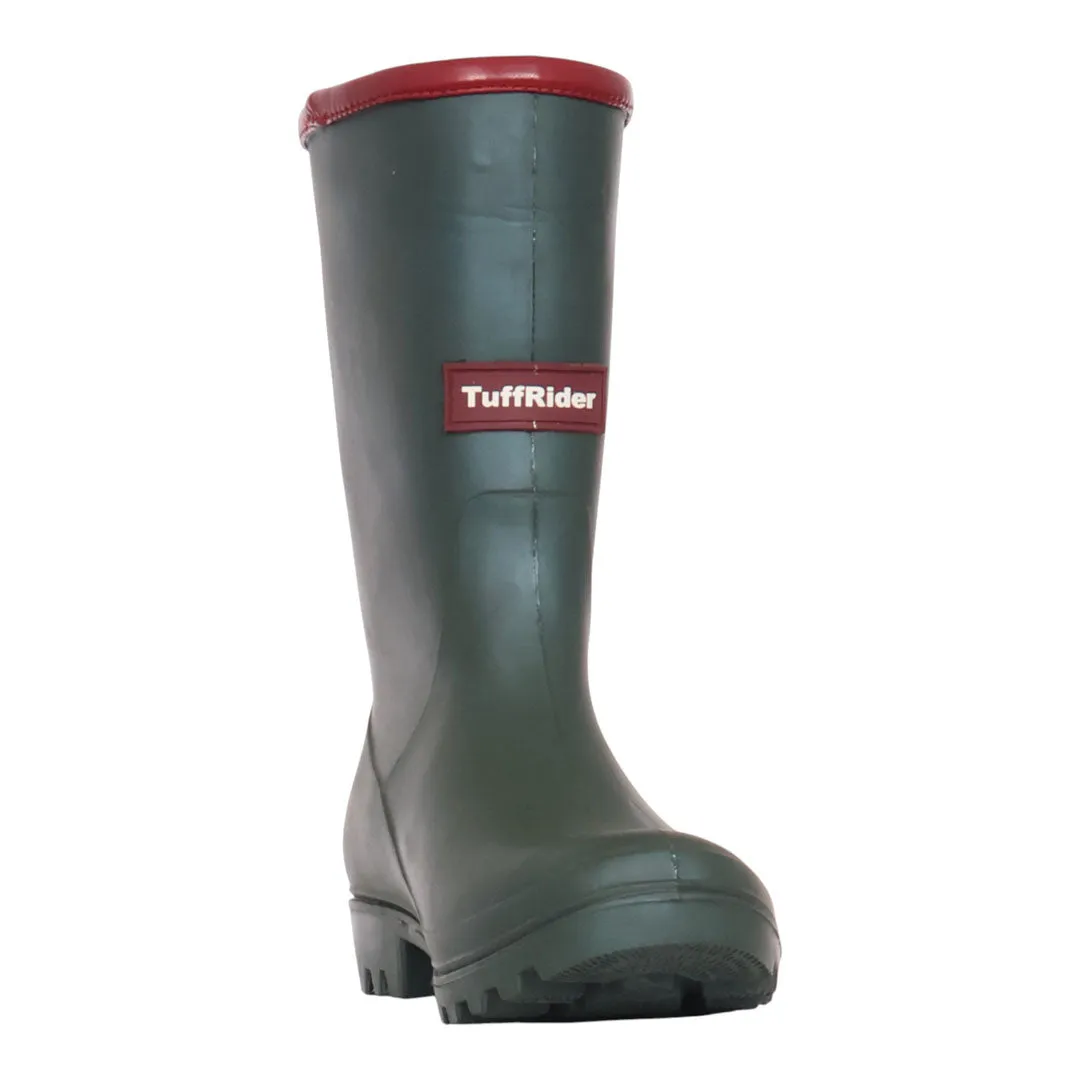 TuffRider BarnMule stallaarzen groen mid calf waterproof