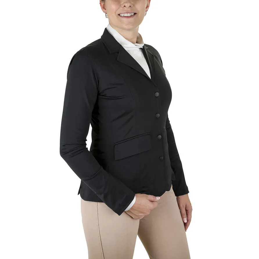 Equine Couture Ultra Light wedstrijdjasje zwart licht