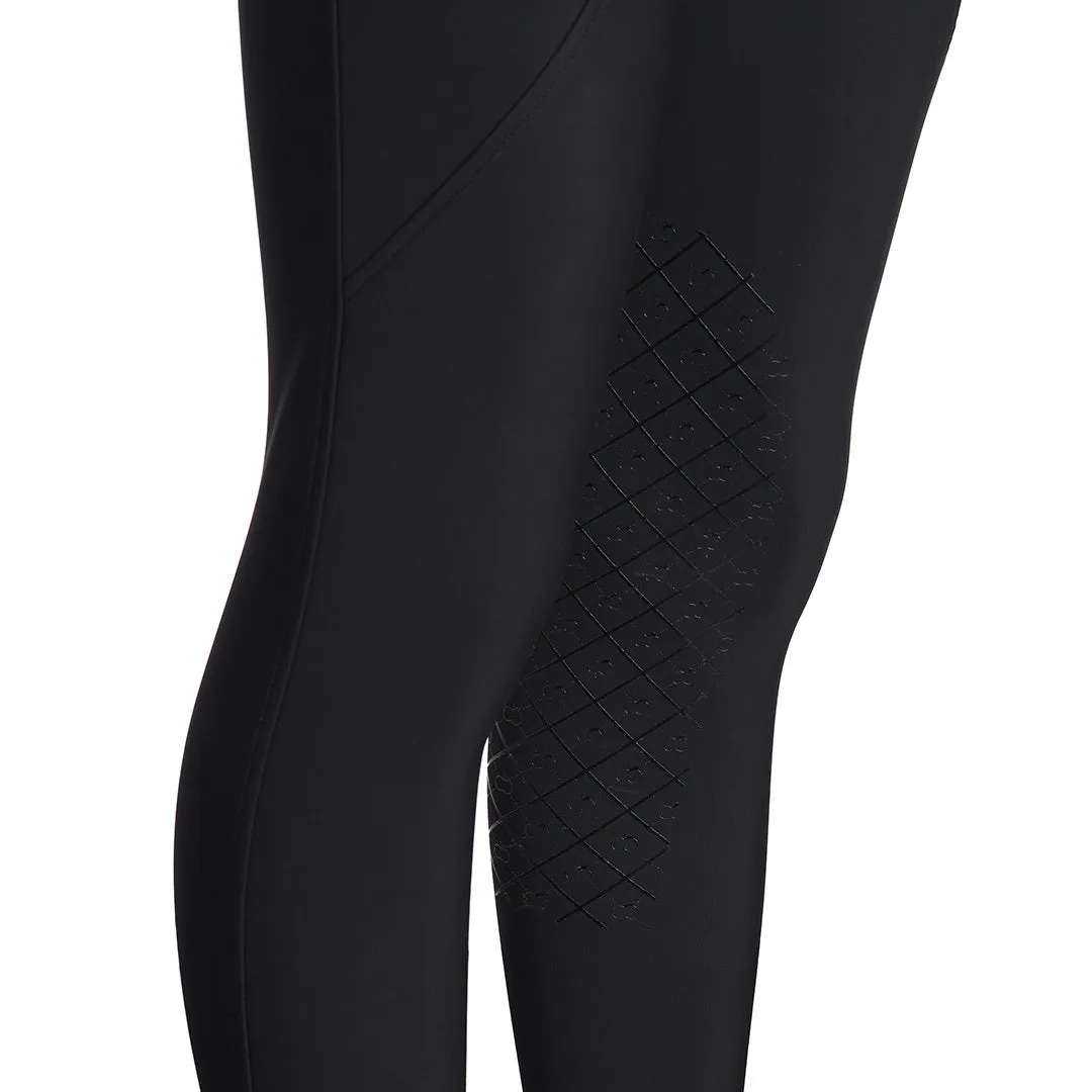 Dapplebay Winter Essential rijlegging zwart siliconen knie winddicht