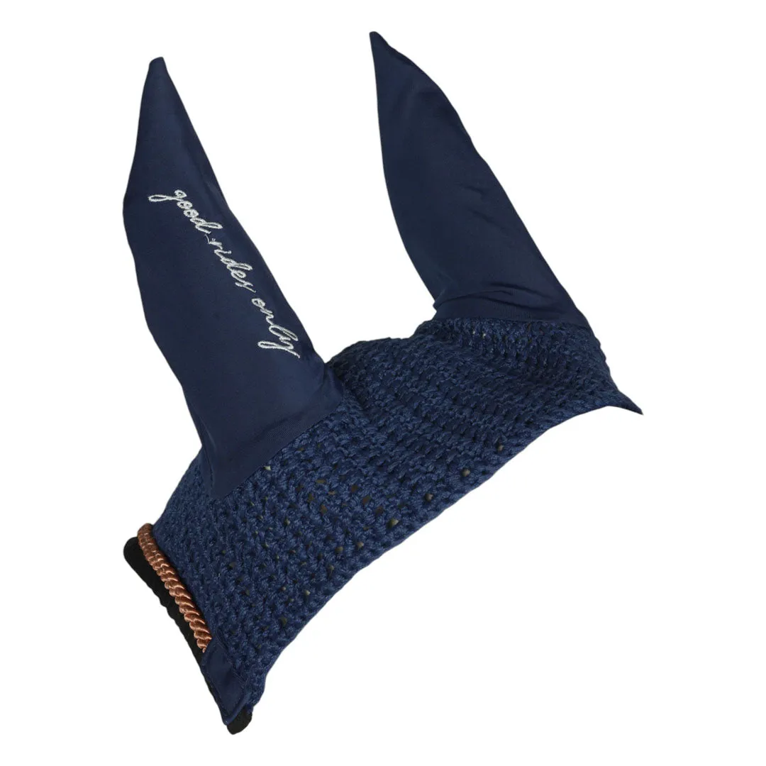 Dapplebay Autumn Toile vliegenmuts Navy katoen Oversize