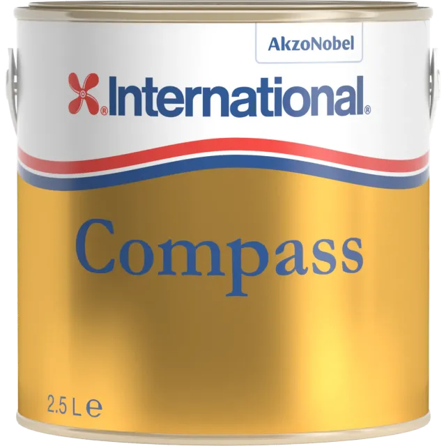 International Compass blanke jachtlak 0,75 l hoogglans