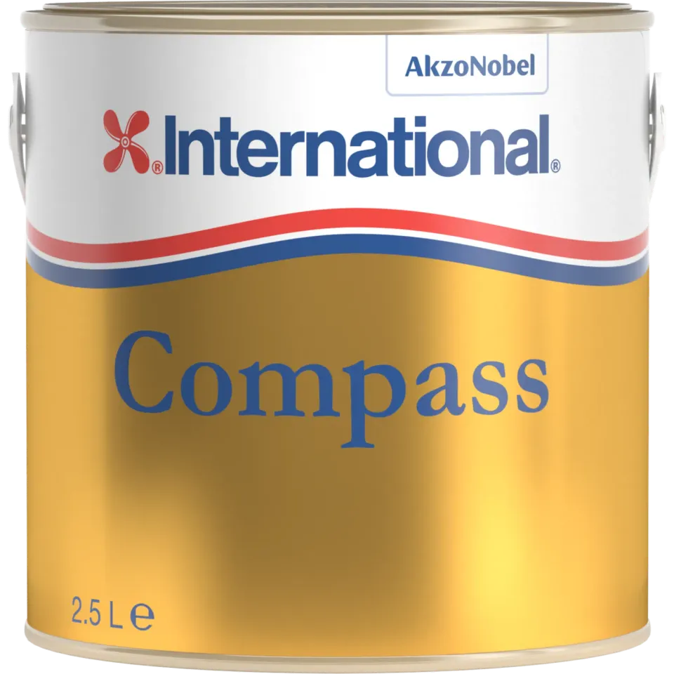 International Compass blanke lak hoogglans 0,75 l