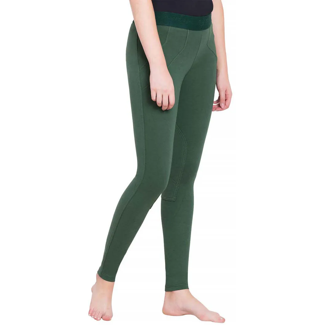 TuffRider Cotton Schoolers Rijlegging Zwart Katoen