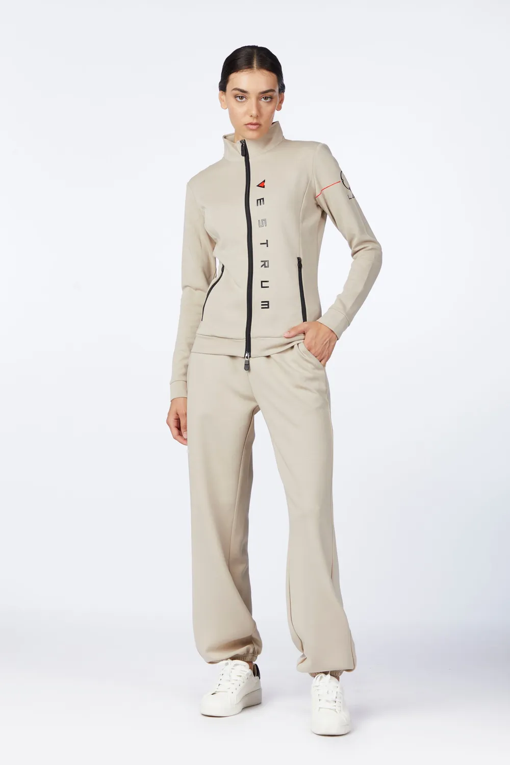 Vestrum Mirach dames sweatvest katoen met rits