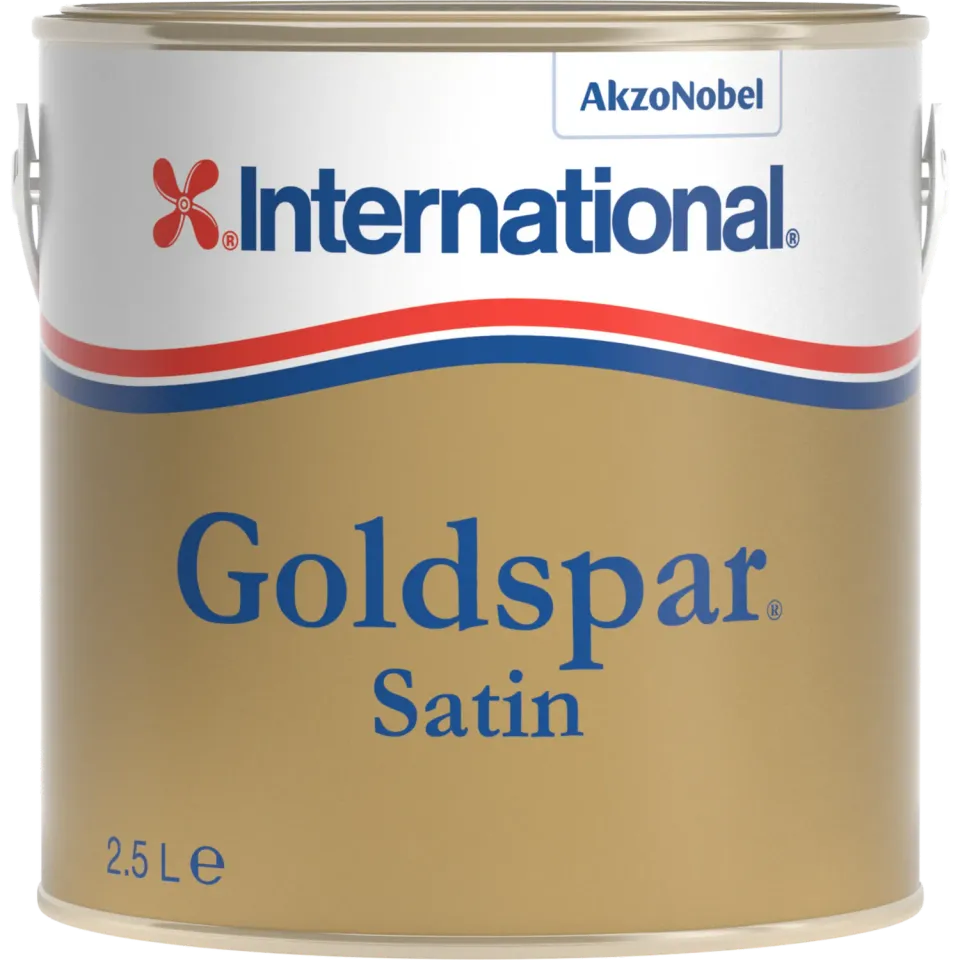 International Goldspar Satin lak zijdeglans 0,375 l