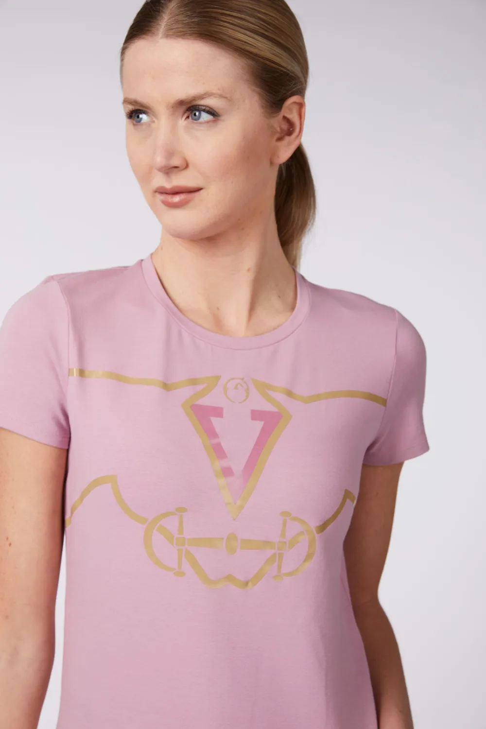 Vestrum Fiumara T-Shirt Dames Katoen Equestrian Print