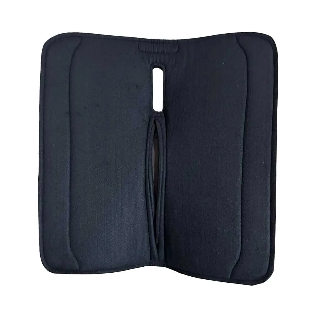 TuffRider Eclipse westernpad zwart 32x32 vilt 1 inch