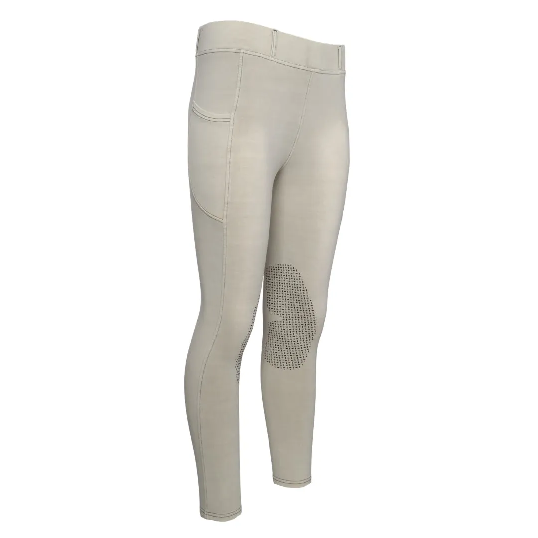 Equine Couture Soft Wash rijlegging zwart grip telefoonvak
