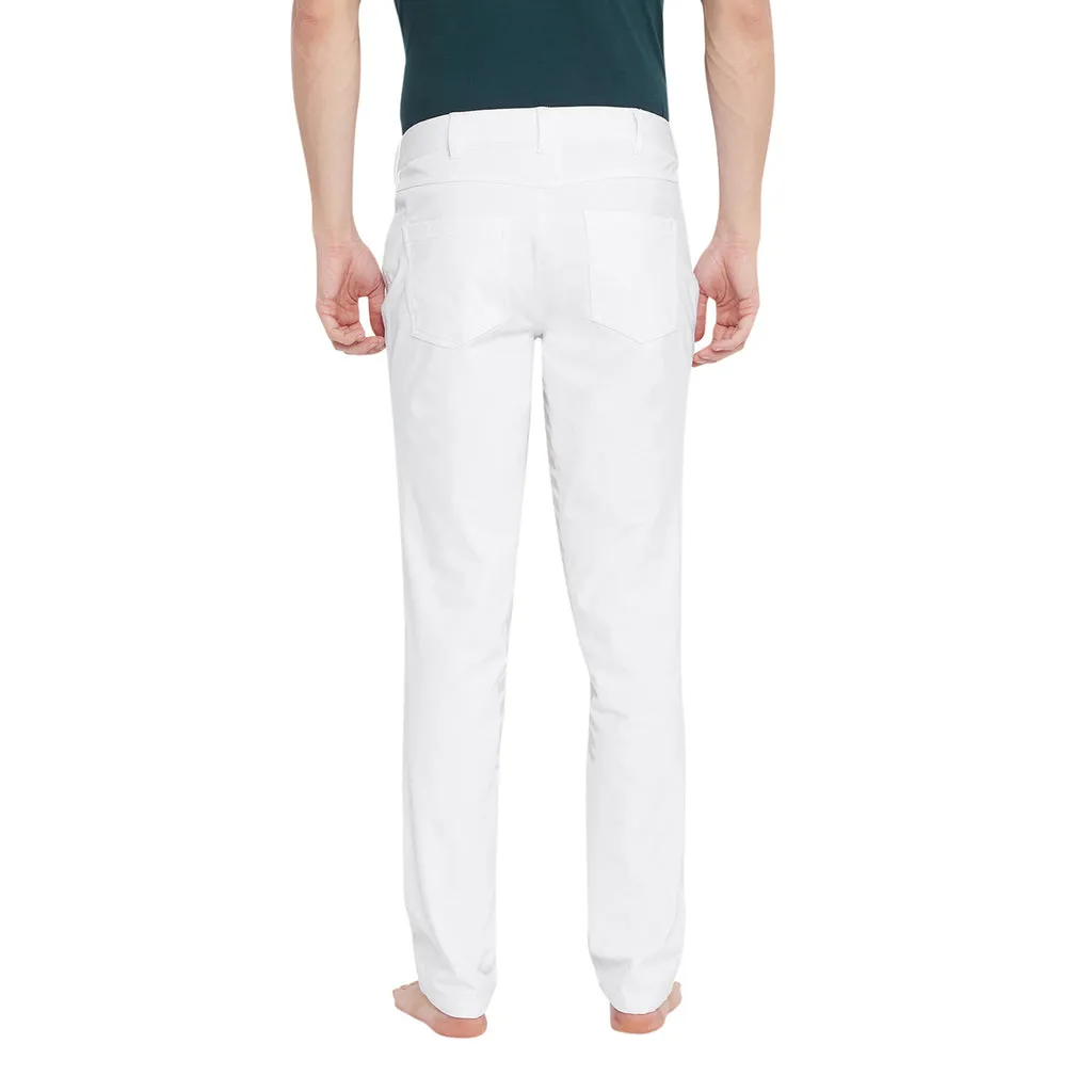 TuffRider Technical polobroek wit moisture wicking