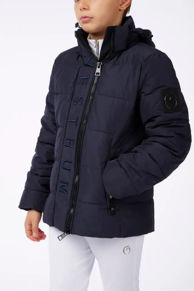 Vestrum Bellinzona meisjes jas ecodown navy
