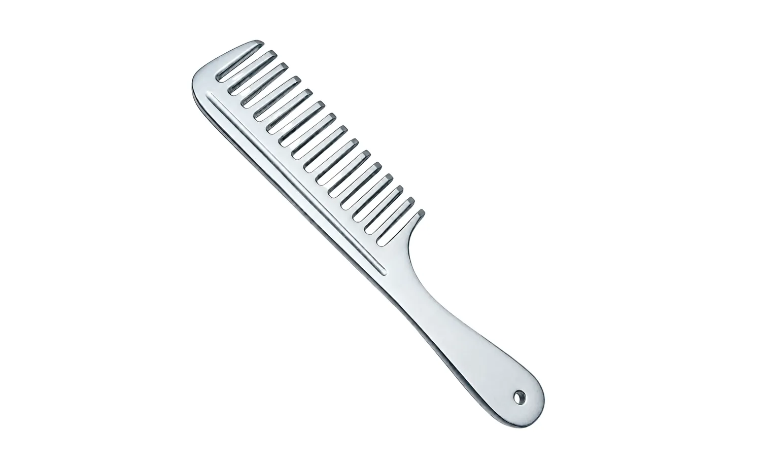 Quick Knot manenkam zilver metaal Premium