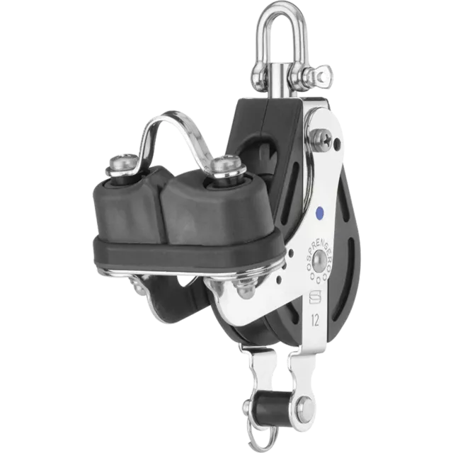 HS Sprenger S-Block Grootzeilblok 12 mm met klem