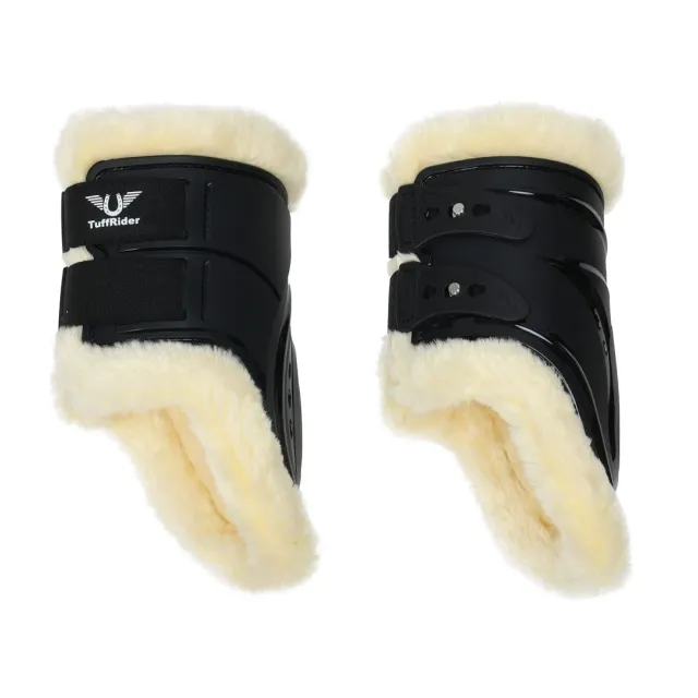 TuffRider Airflow Iron Man kogelbeschermers zwart Full bont