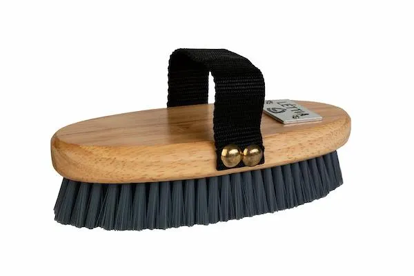 Lettia L7 Logo poetsborstel grijs hout nylon