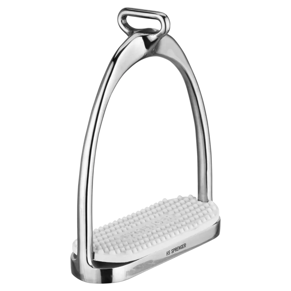 HS Sprenger ISI stijgbeugel 120 mm rubber zool