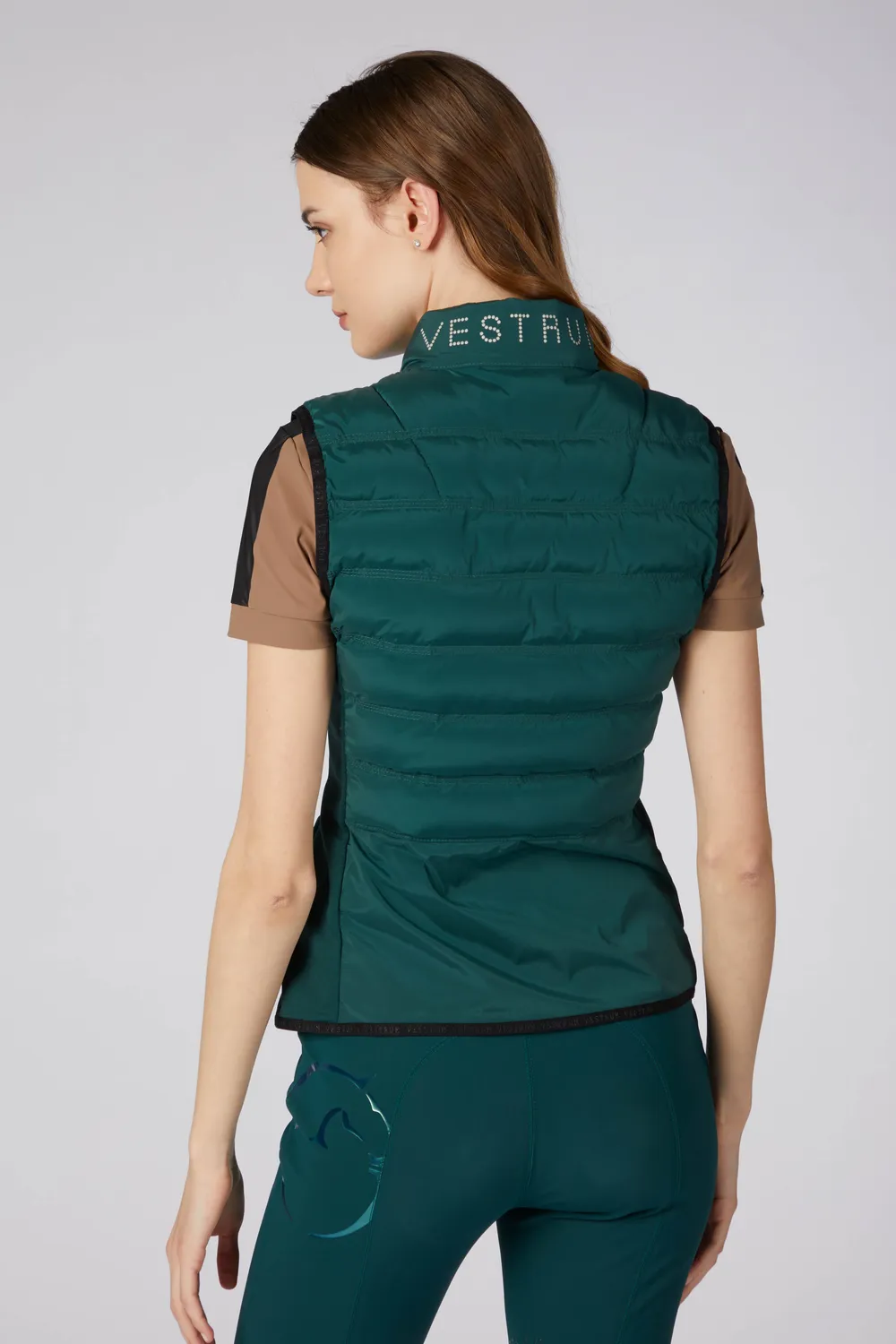 Vestrum Fortaleza bodywarmer dames forest green lichtgewicht